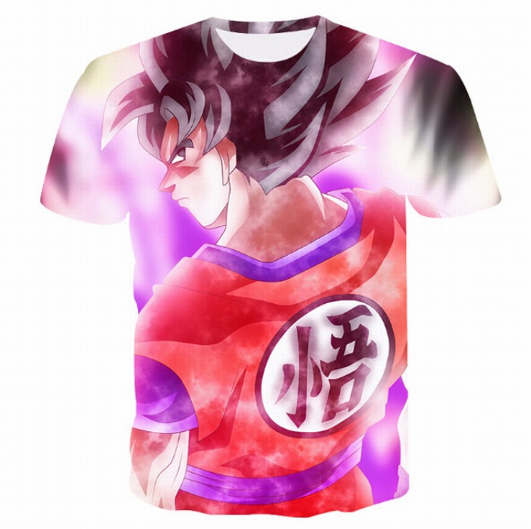DRAGON BALL Full color printed short-sleeved T-shirt 7 sizes from S to 4XL price for 2 pcs AE129