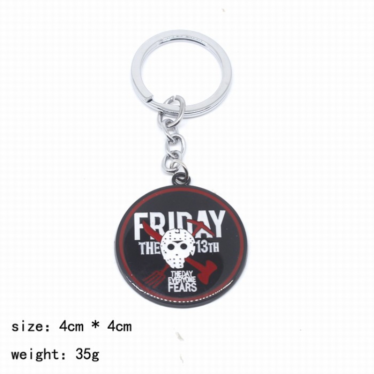 Friday the 13th Keychain pendant