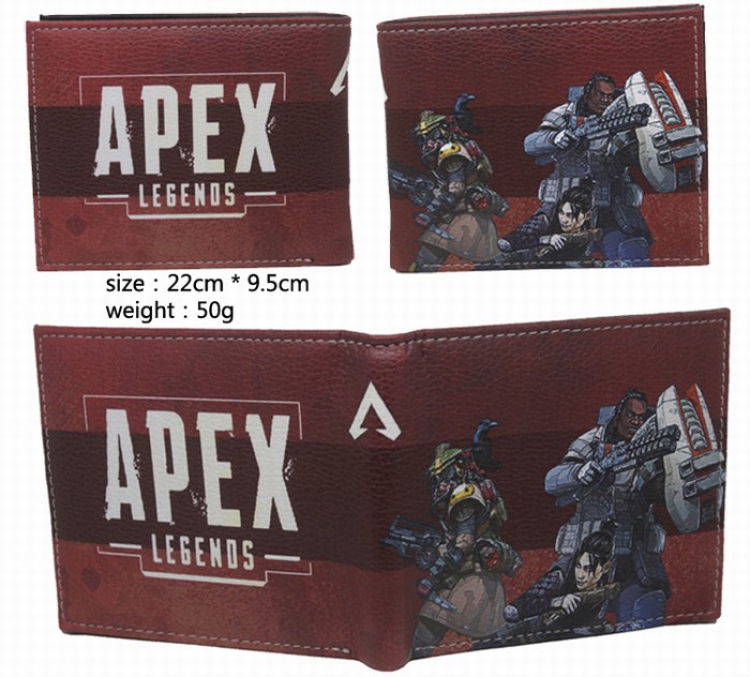 Apex Legends short two-fold wallet Purse B