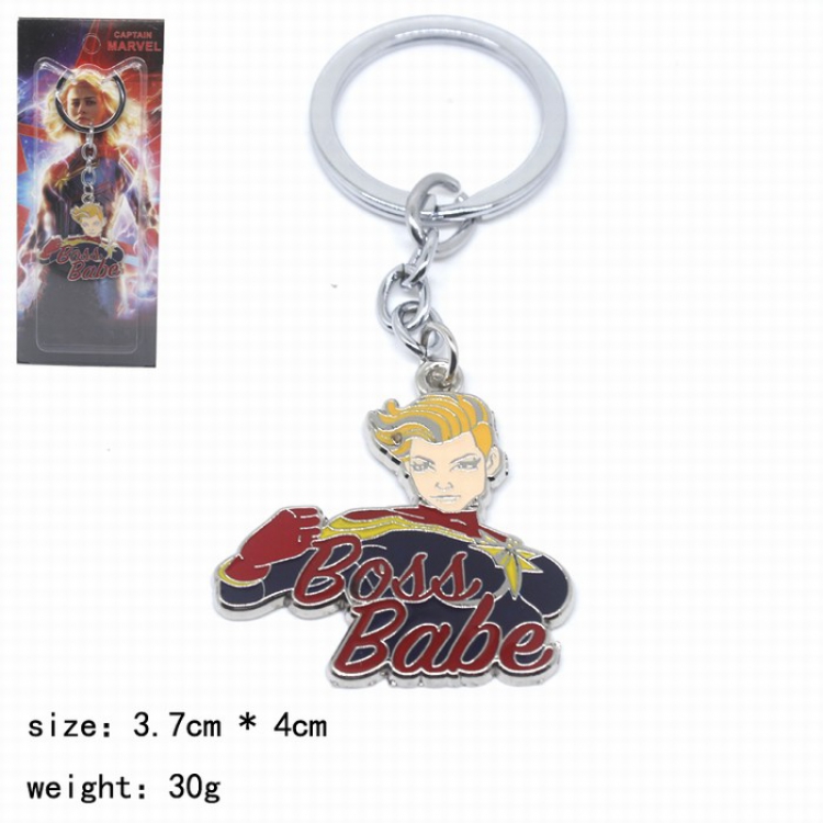 Captain Marvel Keychain pendant E