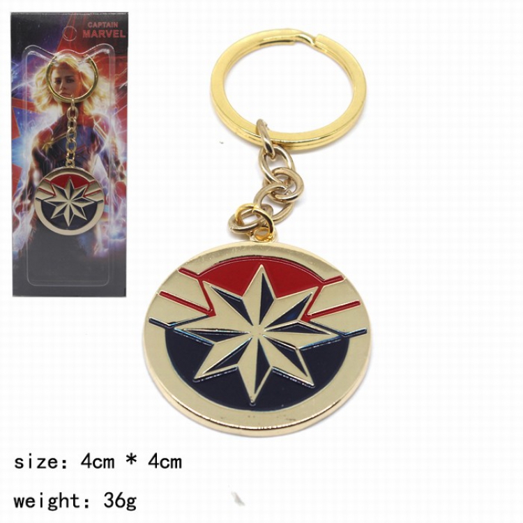 Captain Marvel Keychain pendant C