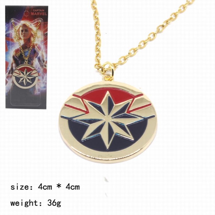 Captain Marvel Necklace pendant C