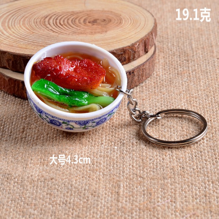 Simulated food Keychain pendant price for 3 pcs Style O