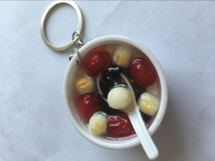 Simulated food Keychain pendant price for 3 pcs Style E