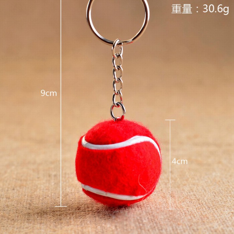 Plush tennis Keychain pendant price for 3 pcs Style C