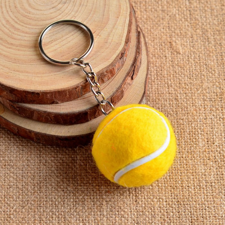 Plush tennis Keychain pendant price for 3 pcs Style A