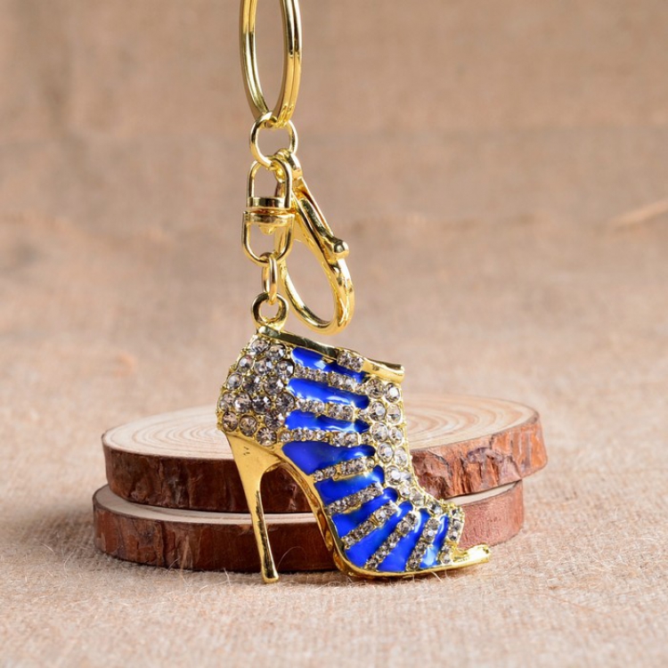 Rhinestone high heels Keychain pendant price for 5 pcs Style B
