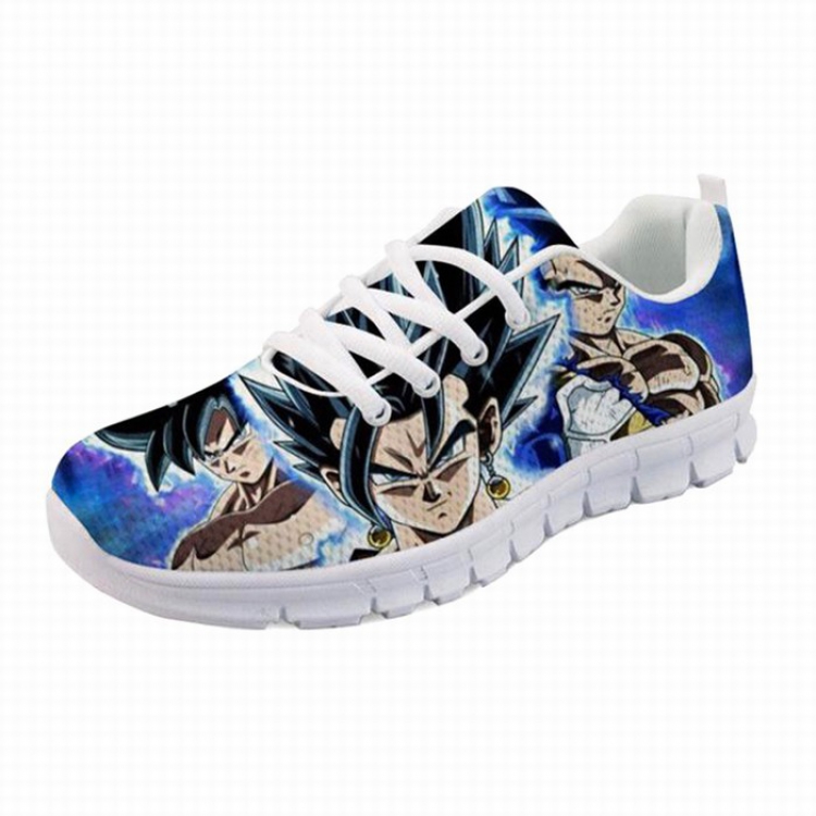 H10075AQ Dragon Ball Breathable mesh fabric shoes adult men and women sports shoes 35-45 yards