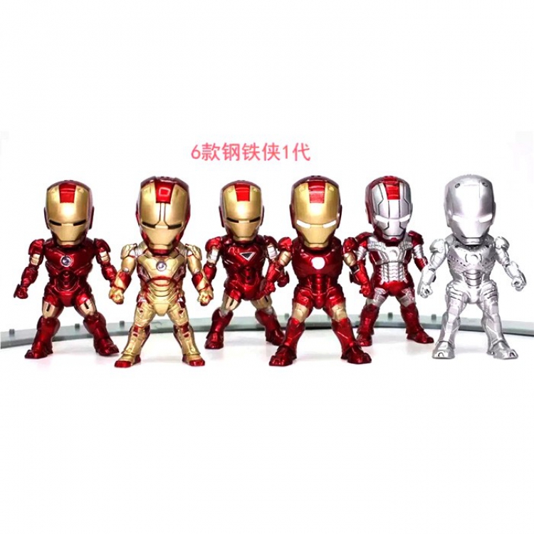 The avengers allianc 1st generation a set of 6 models iron Man Boxed Figure Decoration