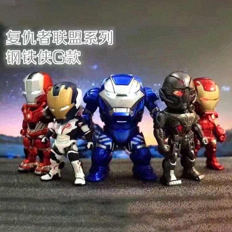 The avengers allianc 7th generation a set of 5 models iron Man Boxed Figure Decoration