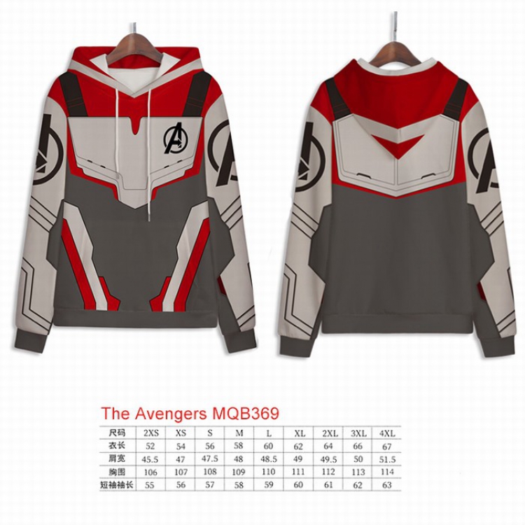 The avengers allianc Full Color Long sleeve Patch pocket Sweatshirt Hoodie 9 sizes from XXS to XXXXL MQB369