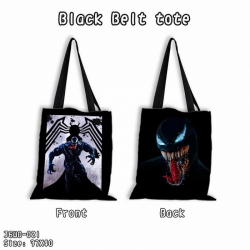 Venom Black shoulder bag shopp...