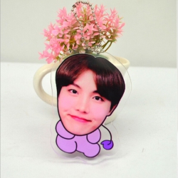 BTS Double-sided Keychain pend...