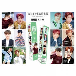 BTS a box of 12 posters Boxed ...