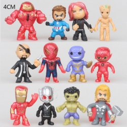 The Avengers a set of 12 model...