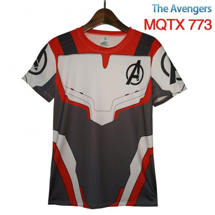 The avengers allianc Full color printed short-sleeved T-shirt 10 sizes from XXS to 5XL