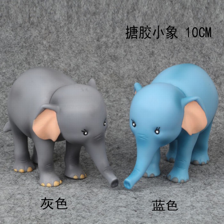 Elephant a set of 2 Bagged Figure Decoration 10CM 0.1KG