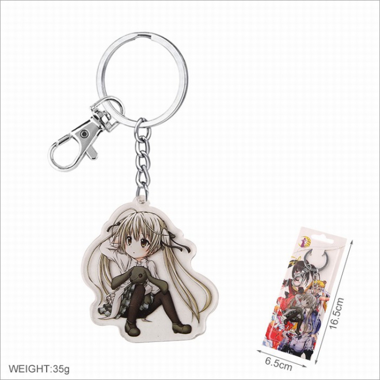Yosuga no Sora Acrylic Keychain pendant price for 5 pcs