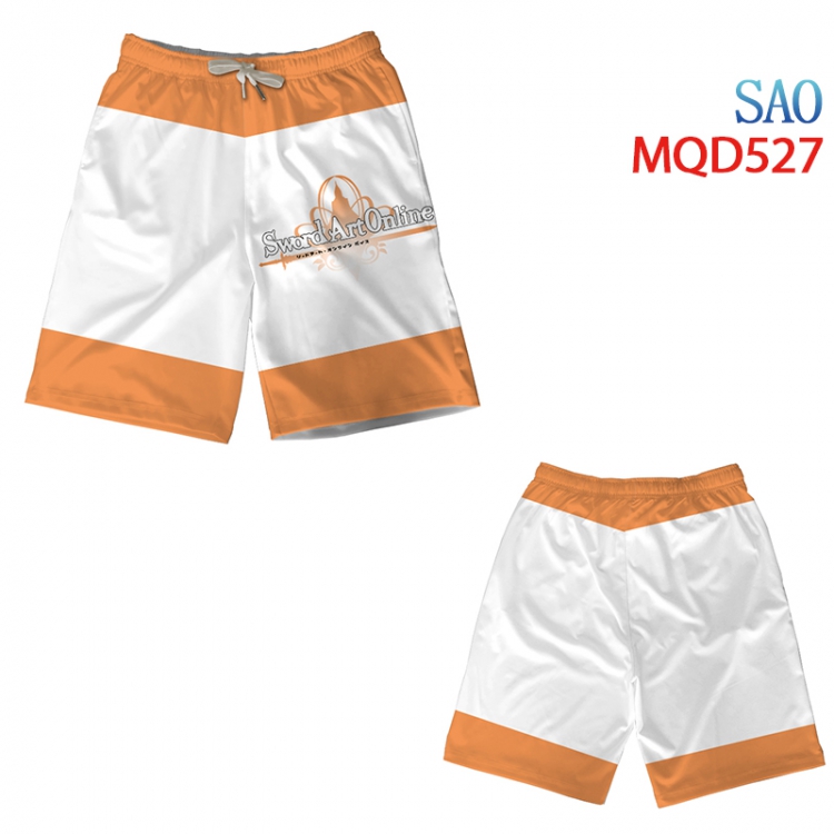 Sword Art Online Beach pants M L XL XXL XXXL MQD527