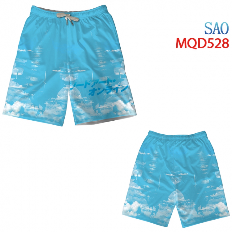 Sword Art Online Beach pants M L XL XXL XXXL MQD528