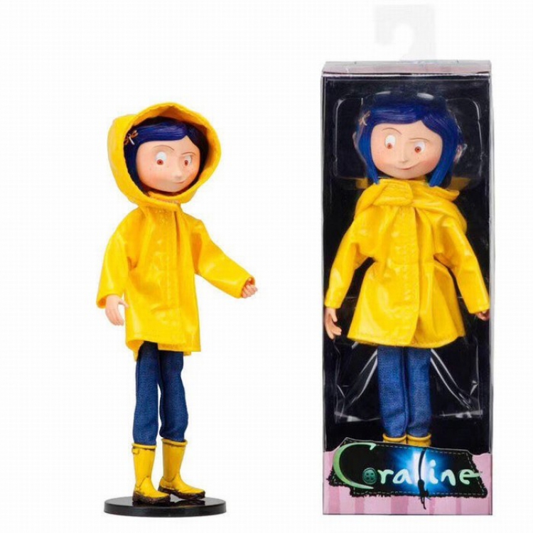 Coraline Bendy Ghost mother Raincoat version Boxed Figure Decoration 17CM a box of 60