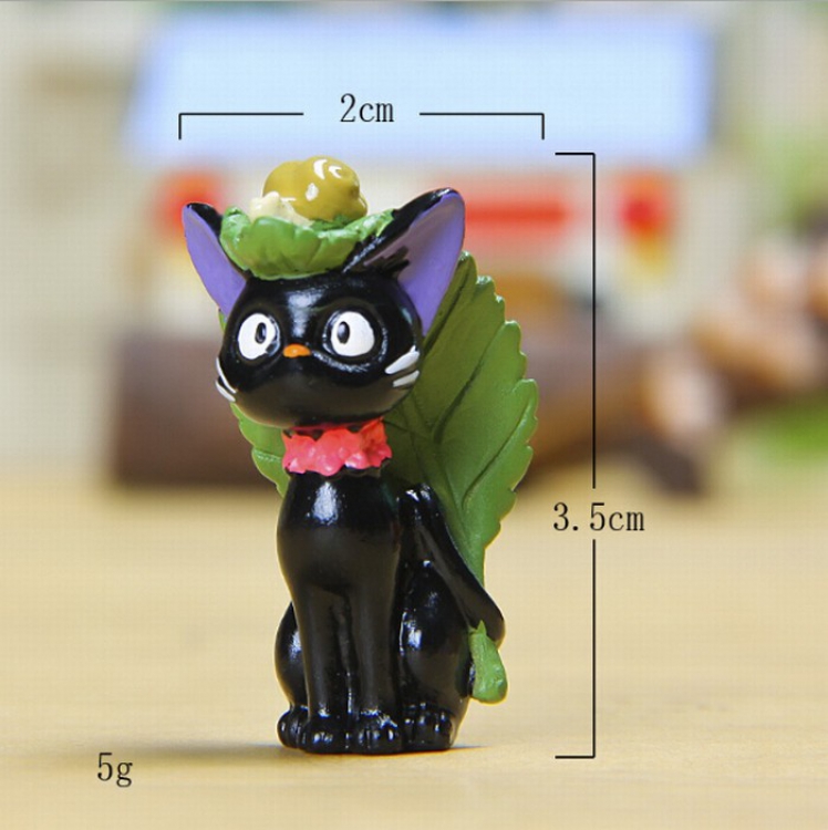 Kiki's Delivery Service JiJi Bagged Figure Decoration 3.5CM price for 10 pcs