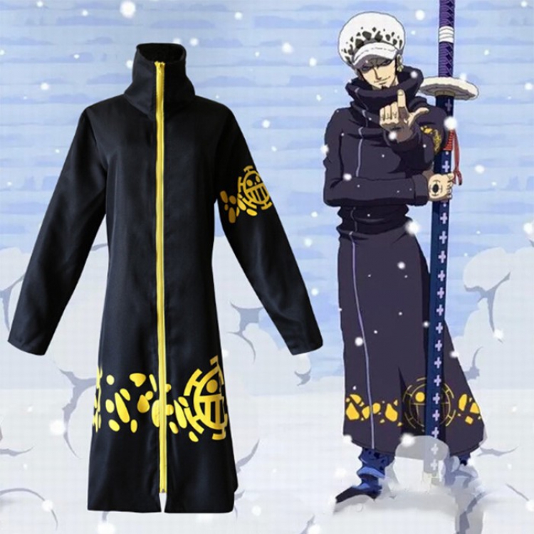 One Piece Trafalgar Law cosplay cloak S M L XL XXL price for 2 pcs