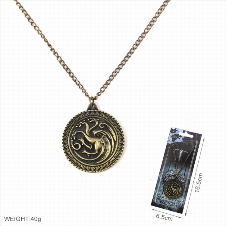 Game of Thrones Necklace pendant Style D