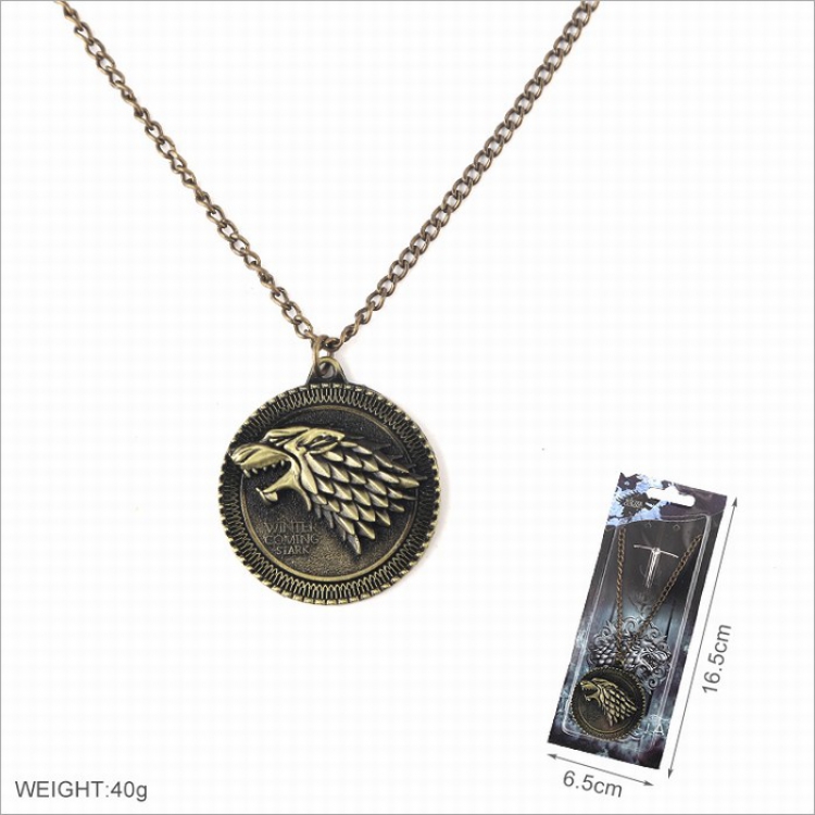 Game of Thrones Necklace pendant Style C
