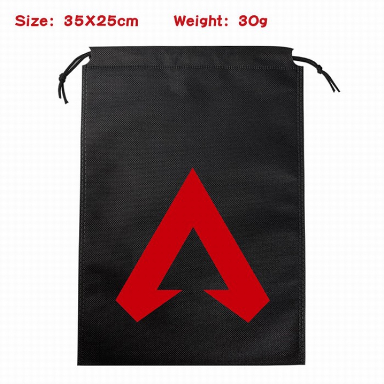 Apex Legends Canvas drawstring storage pouch bag 35X25CM 30G Style 1