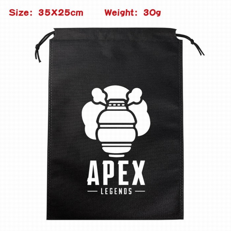 Apex Legends Canvas drawstring storage pouch bag 35X25CM 30G Style 14