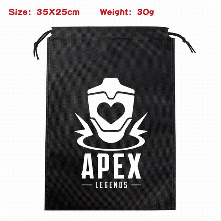 Apex Legends Canvas drawstring storage pouch bag 35X25CM 30G Style 18