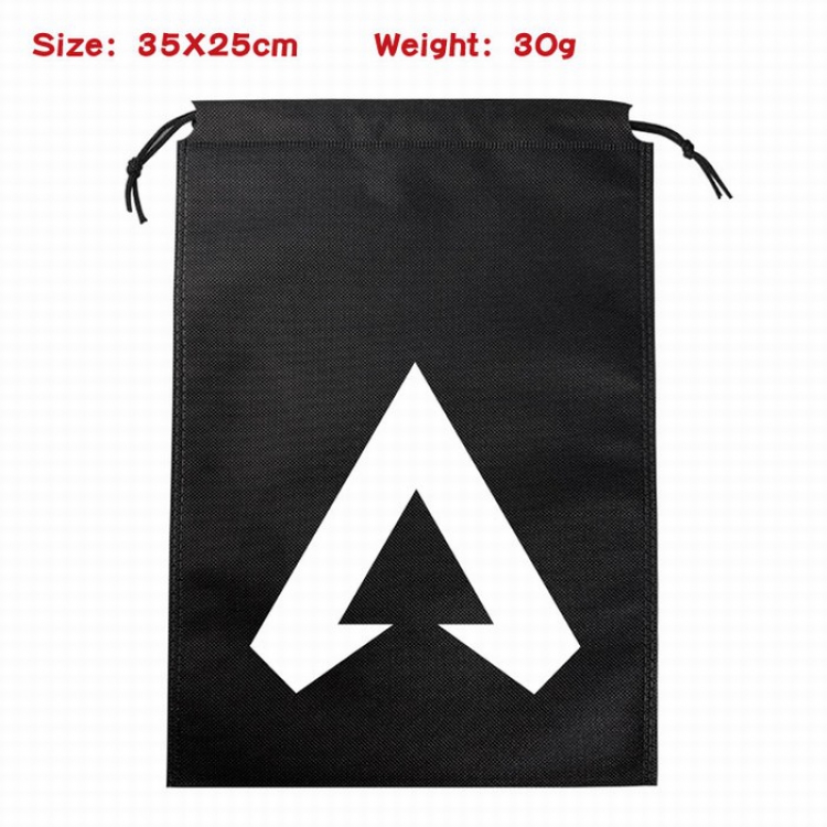 Apex Legends Canvas drawstring storage pouch bag 35X25CM 30G Style 2