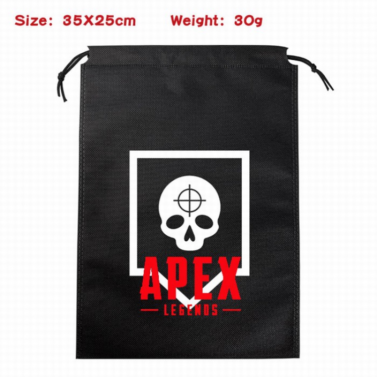 Apex Legends Canvas drawstring storage pouch bag 35X25CM 30G Style 20