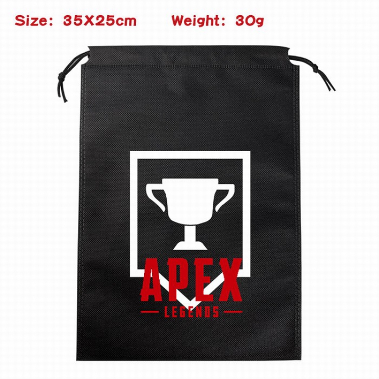 Apex Legends Canvas drawstring storage pouch bag 35X25CM 30G Style 19