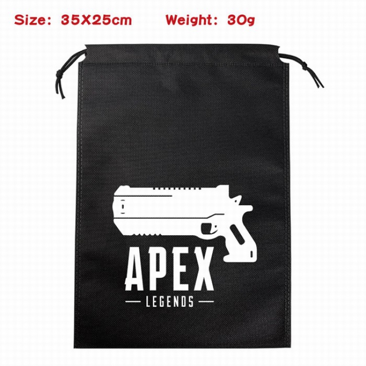 Apex Legends Canvas drawstring storage pouch bag 35X25CM 30G Style 7