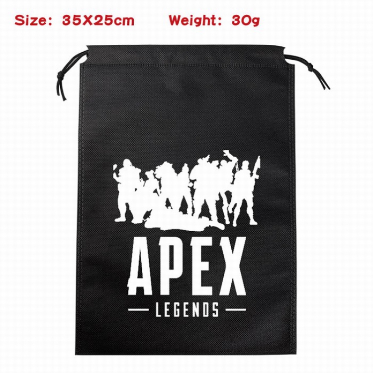 Apex Legends Canvas drawstring storage pouch bag 35X25CM 30G Style 5
