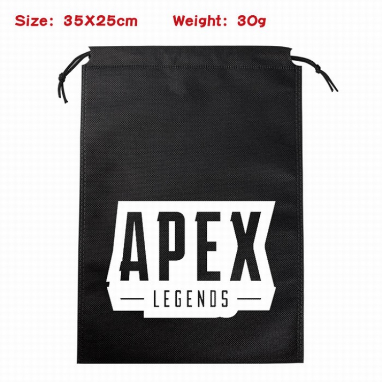 Apex Legends Canvas drawstring storage pouch bag 35X25CM 30G Style 4