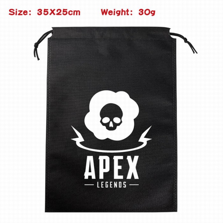 Apex Legends Canvas drawstring storage pouch bag 35X25CM 30G Style 9