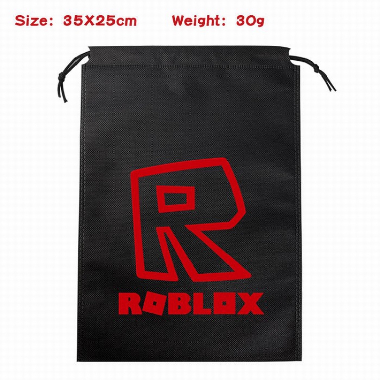 ROBLOX Canvas drawstring storage pouch bag 35X25CM 30G Style 2