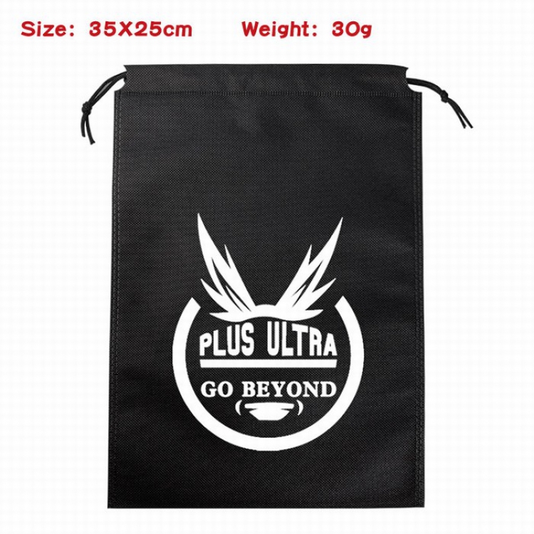 My Hero Academia Canvas drawstring storage pouch bag 35X25CM 30G Style 1