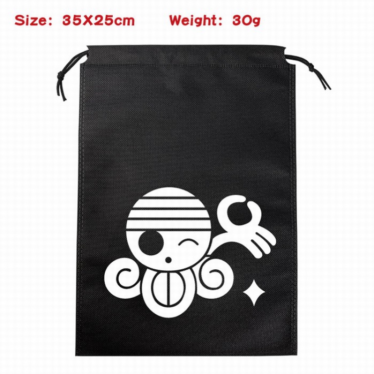 One Piece Canvas drawstring storage pouch bag 35X25CM 30G Style 1