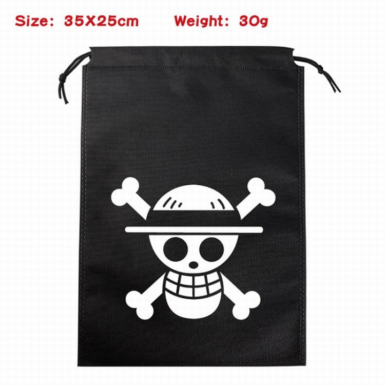 One Piece Canvas drawstring storage pouch bag 35X25CM 30G Style 15