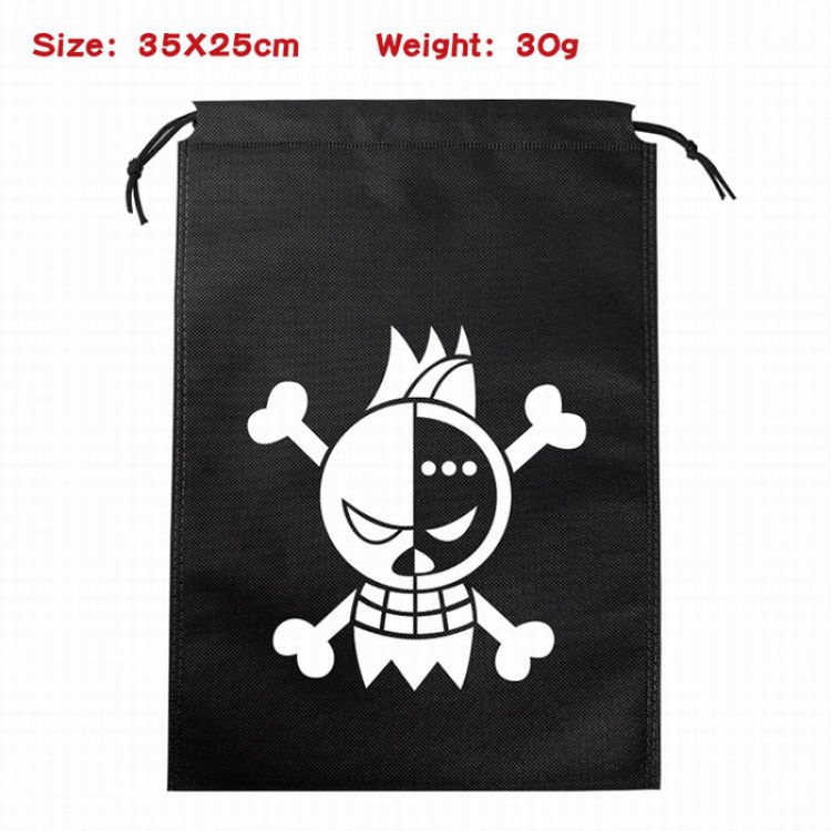 One Piece Canvas drawstring storage pouch bag 35X25CM 30G Style 17
