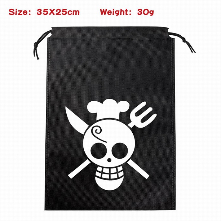 One Piece Canvas drawstring storage pouch bag 35X25CM 30G Style 24