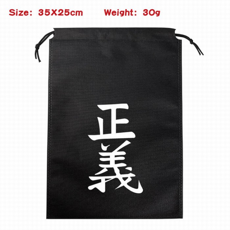 One Piece Canvas drawstring storage pouch bag 35X25CM 30G Style 23