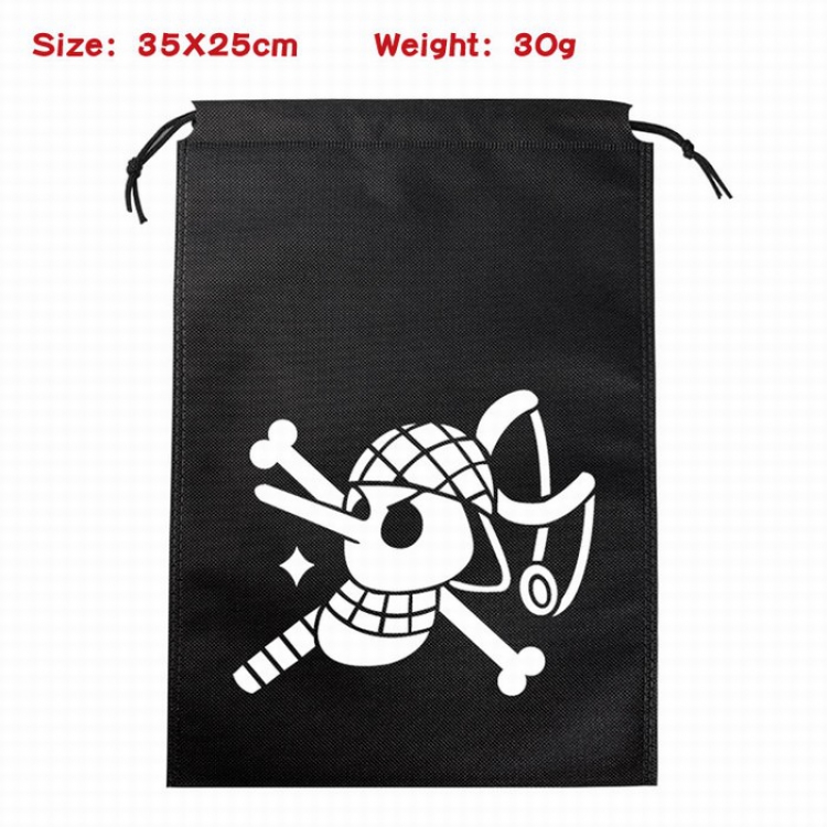 One Piece Canvas drawstring storage pouch bag 35X25CM 30G Style 25