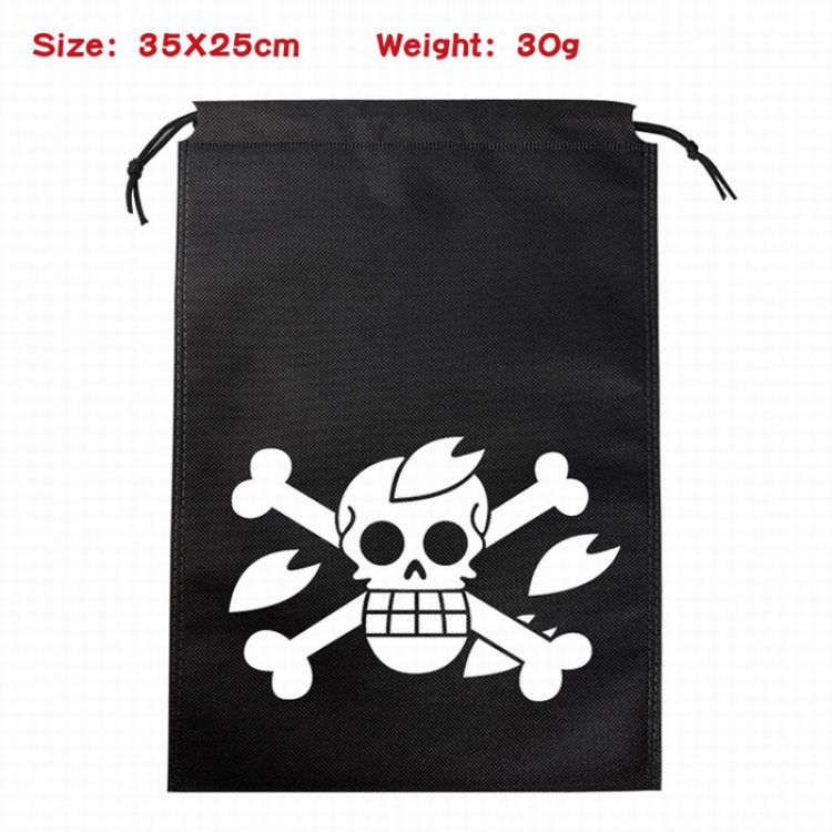 One Piece Canvas drawstring storage pouch bag 35X25CM 30G Style 27