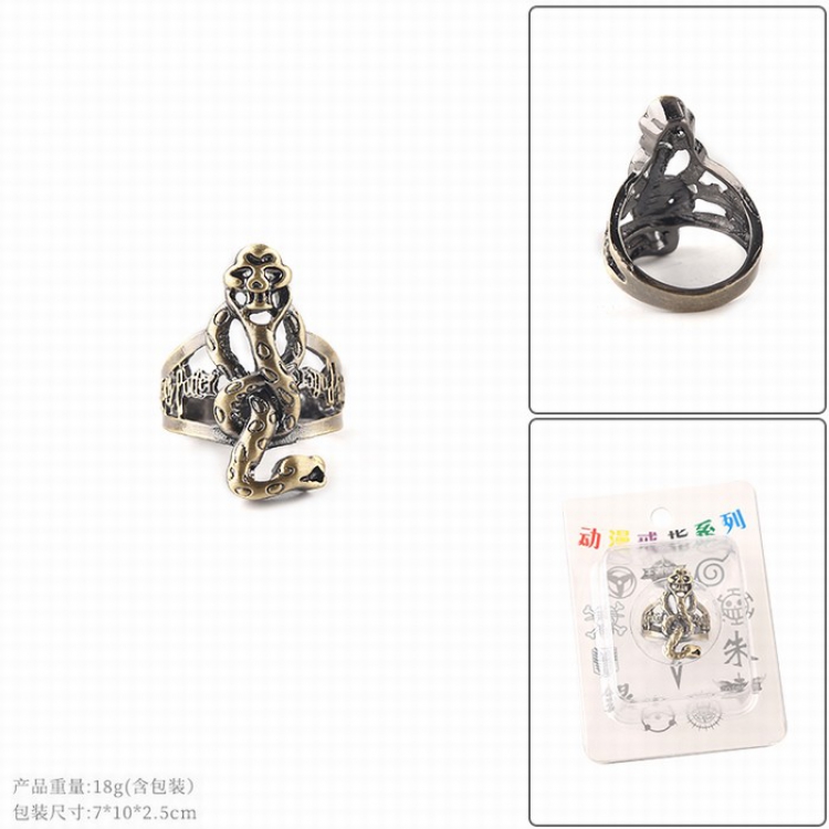 Harry Potter Rings Openwork ring Card loading style G