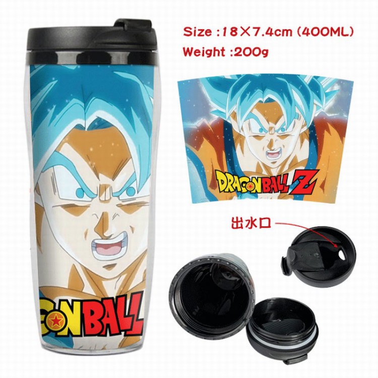 DRAGON BALL Starbucks Leakproof Insulation cup Kettle 7.4X18CM 400ML Style 2